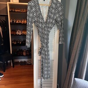 C. Wonder Classic Wrap Dress